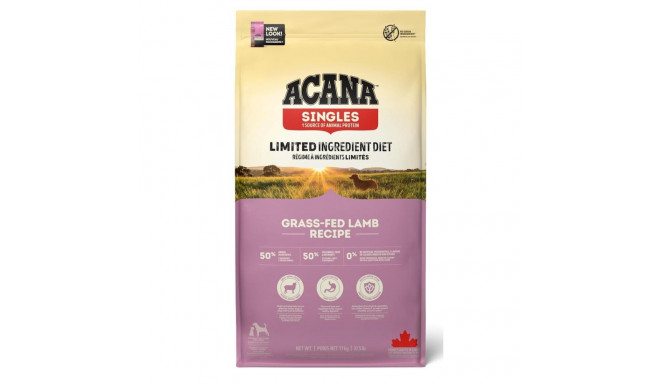 ACANA Singles rohusöötmelammas kuiv koeratoit 17kg