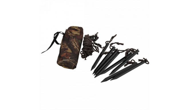 Buteo Photo Gear Bag with Pegs and Ropes Brown