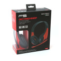 FREESTYLE HI-FI STEREO HEADSET + MIC + ADAPTER 2-1 FH4008 RED [42678]