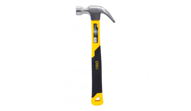 Deli Tools hammer Claw 0.5kg, yellow (EDL5002)