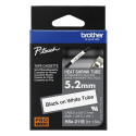 Brother HSE-211E label-making tape Black on white