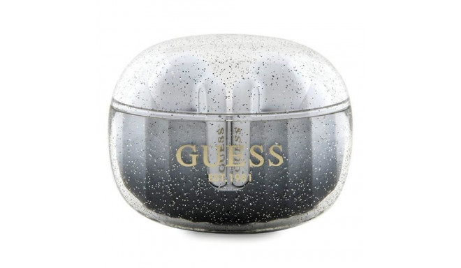 Guess Universal Guess Glitter Gradient TWS Bluetooth headphones with docking station - black