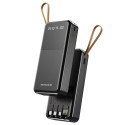 SENDEM P402 Powerbank 20000 mAh | 2.4A | LED | sisseehitatud USB-C, Lightning, Micro USB kaablid | m
