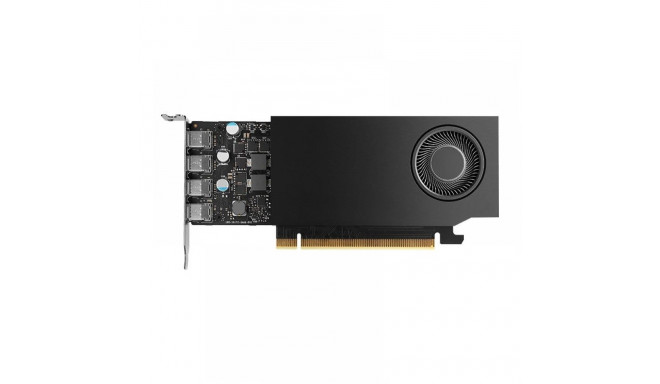 PNY NVIDIA A1000 8GB GDDR6 128-BIT, LOW PROFILE, PCIE 4.0 X8, SINGLE SLOT, 4 X MINI DISPLAYPORT 1.4A