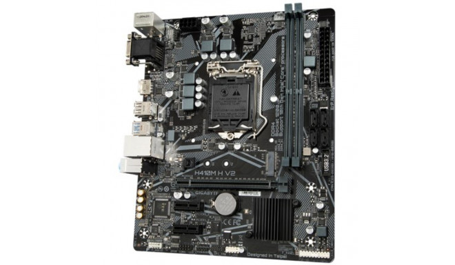 Gigabyte H410M H V2 emaplaat Intel H410 LGA 1200 micro ATX