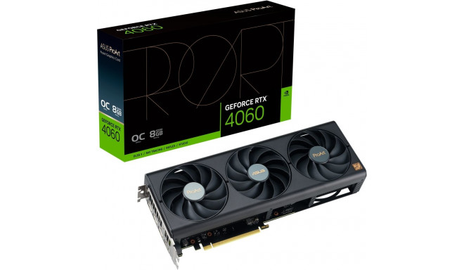ASUS GeForce RTX 4060 PROART OC, graphics card (DLSS 3, 3x DisplayPort, 1x HDMI 2.1)