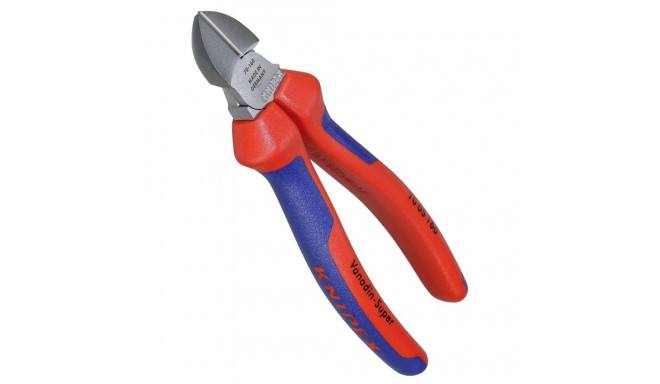 KNIPEX side cutters 70 05 160, cutting pliers (red/blue, length 160mm)