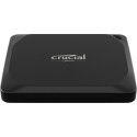 Crucial X10 Pro Portable SSD 2 TB, External SSD (black (matt), USB-C 3.2 Gen 2x2 (20 Gbit/s))