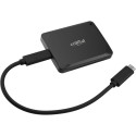 Crucial X10 Pro Portable SSD 2 TB, External SSD (black (matt), USB-C 3.2 Gen 2x2 (20 Gbit/s))