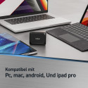 Crucial X10 Pro Portable SSD 2 TB, External SSD (black (matt), USB-C 3.2 Gen 2x2 (20 Gbit/s))