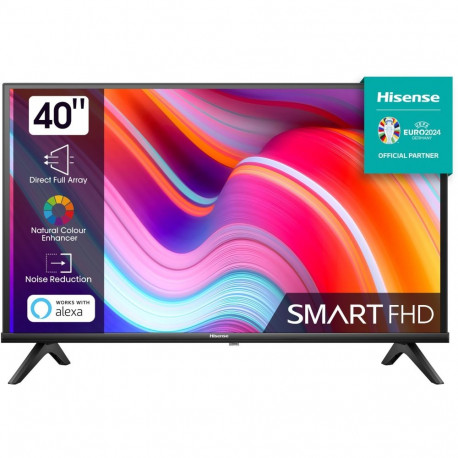 Hisense 40A4K - 100 cm (40 Inches), black, FullHD, Triple Tuner, SmarTV)