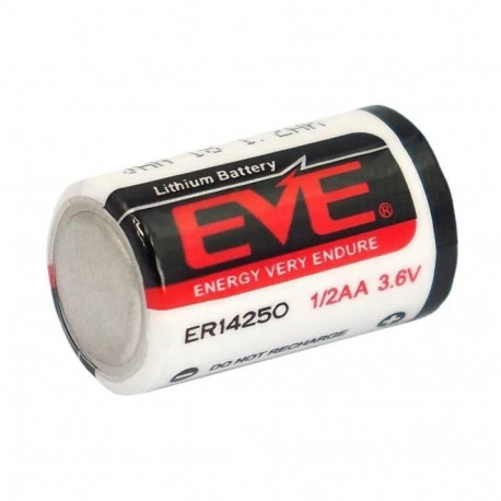 EVE LS14250 Cr 1/2AA 3.6V Lithium Battery 1 pc.