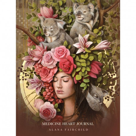 Blue Angel Medicine Heart Notebook