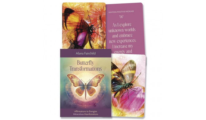 Blue Angel Butterfly Transformations Cards