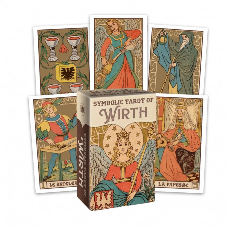 Lo Scarabeo Symbolic Tarot Of Wirth Mini - Pocket Size Cards