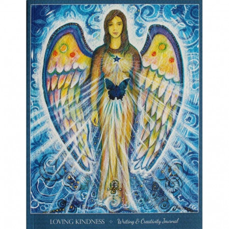 Blue Angel Loving Kindness Writing And Creativity Journal Notebook