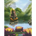 Blue Angel Whispers Of Lord Ganesha Journal Notebook