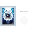 Blue Angel Crystal Mandala Journal Notebook