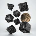 The Witcher Yennefer The Obsidian Star Dice Set (Black & Silver)