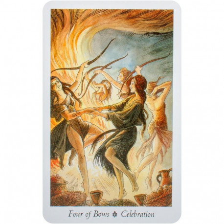 Orange Hippo Wildwood Tarot Cards