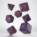 Starfinder Dead Suns Dice Set Dark Blue And Orange