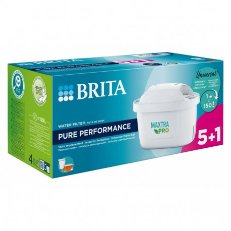 Brita filter MX+ Pro Pure Performance 5+1pcs