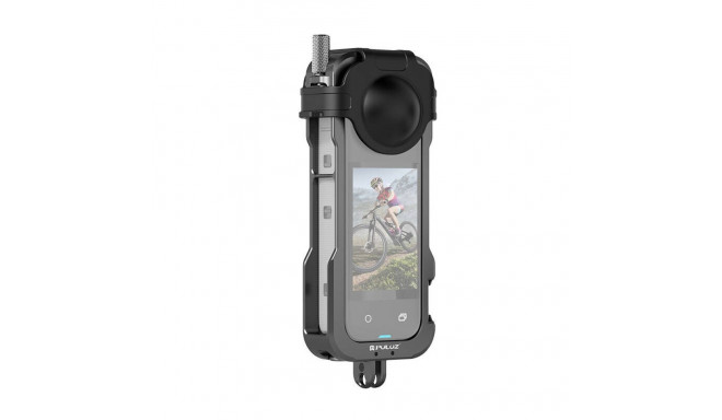 Metal Protective Cage With Lens Cover PULUZ for Insta360 X4