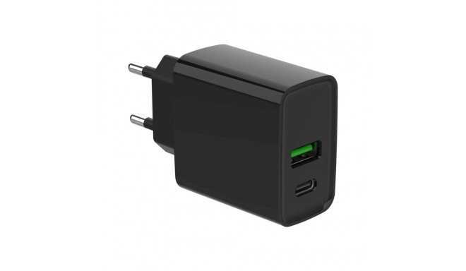 Gembird 2-porti 20W USB kiirlaadija TA-UC-PDQC20-01-BK