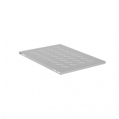 19" FIXED SHELF 1U/480X675MM MAX LOAD CAPACITY UP TO 120KG GREY LANBERG