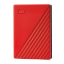 Western Digital My Passport WDBR9S0060BRD-WESN external hard drive 6 TB Red