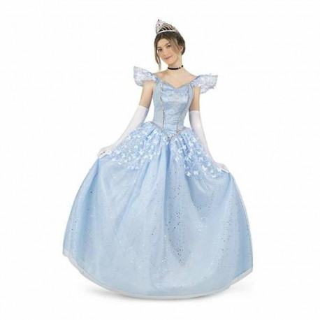 Costume for Adults My Other Me Blue Princess 3 Pieces - L