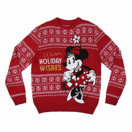 Women’s Jumper Minnie Mouse Red - XS