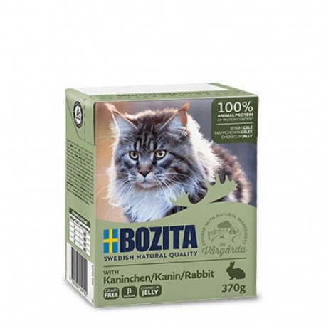 BOZITA Rabbit in Jelly - Wet Cat Food - 370g