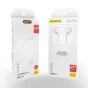 Dudao in-ear wired mini jack 3.5mm headset white (X10S white)