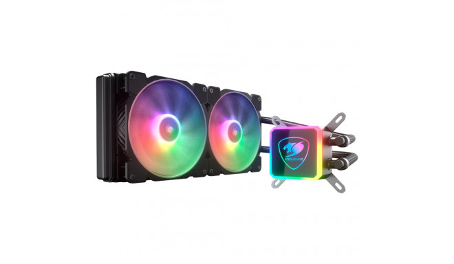 Cougar I Aqua ARGB 280 I 3MAQR280.0003 I AiO Liquid Cooling I Aqua ARGB 280 *1 + 140mm RGB fan x2 + 