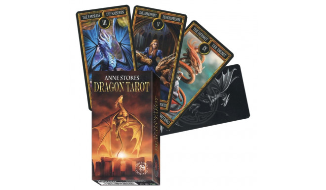 Fournier Anne Stokes Dragon Tarot Cards