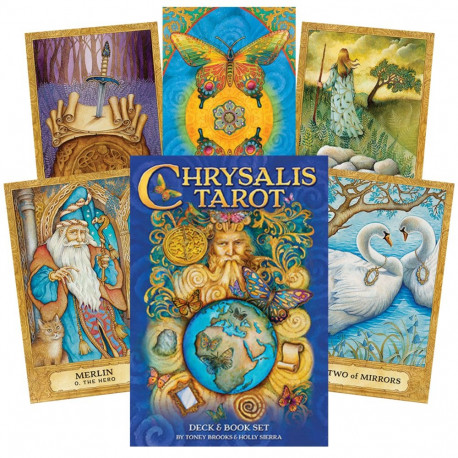 US Games Systems Chrysalis Tarot Cards And Book