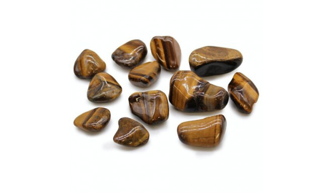 Ancient Wisdom Tiger's Eye (variegated) (12 Pcs. M Size)