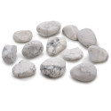 Ancient Wisdom Processed Howlite - Magnesite (12 Pcs. M Size)