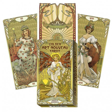 Lo Scarabeo Golden Art Nouveau Tarot Cards