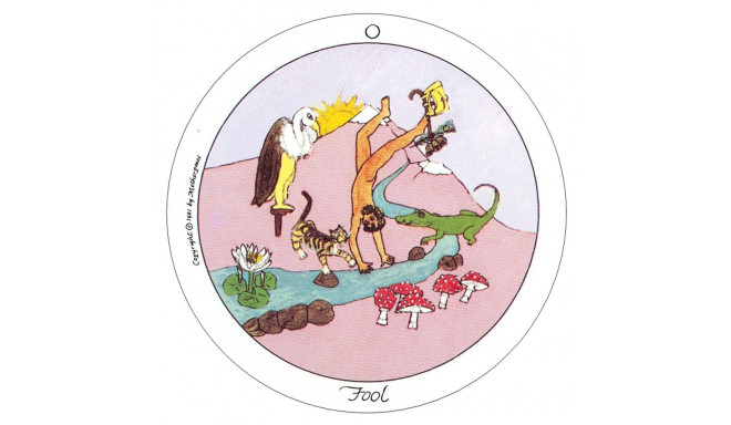 US Games Systems Mini Motherpeace Round Tarot Cards