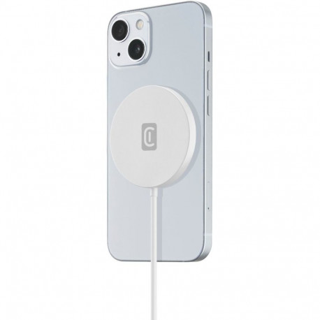 Juhtmevaba laadija Cellular Line MagSafe, valge