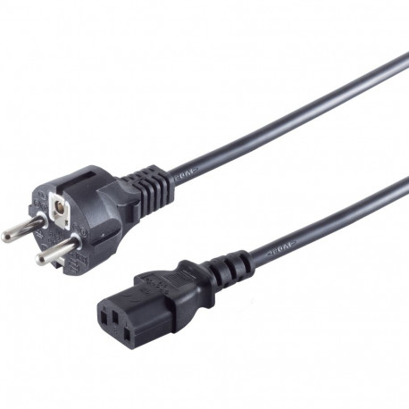 "Strom Kaltgerätekabel C13 1,8m Schwarz"