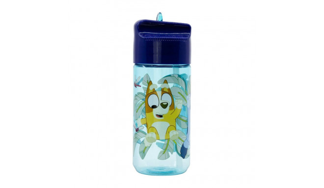 Water bottle with Straw for Kids STOR 50636 430 ml Bluey (blue)