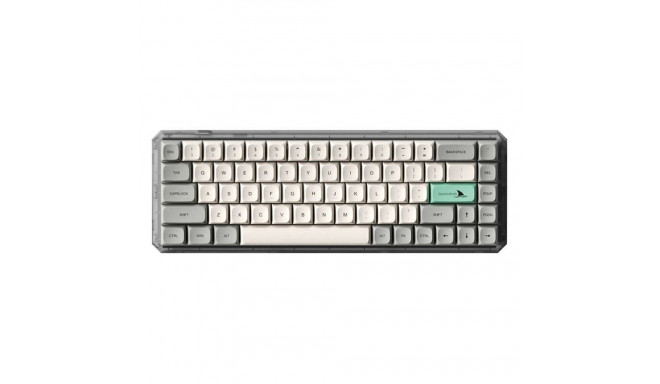 Wireless gaming keyboard Darmoshark K5 Light luxury version yellow switch