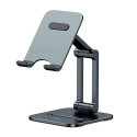 Stand holder Baseus Biaxial for phone (grey)