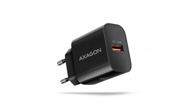 ACU-QC18 QC wall charge r 18W 1xport USB-A blac