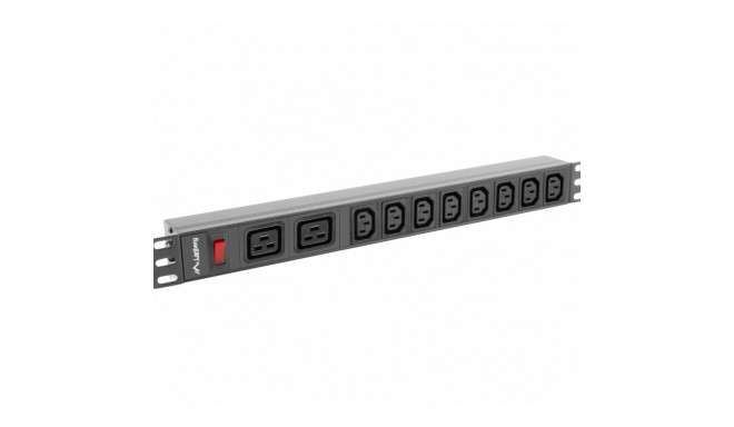 Rack PDU 1U PDU-02I1908I-0200-C20-BK 16A 2X C19 8X IEC C13 black C20