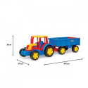 Gigant Tractor and trailer set 120 cm in box