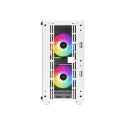 Deepcool ARGB Micro-ATX CASE CC360 White Mini-ITX / Micro-ATX 4 Power supply included No 1x USB3.0 1